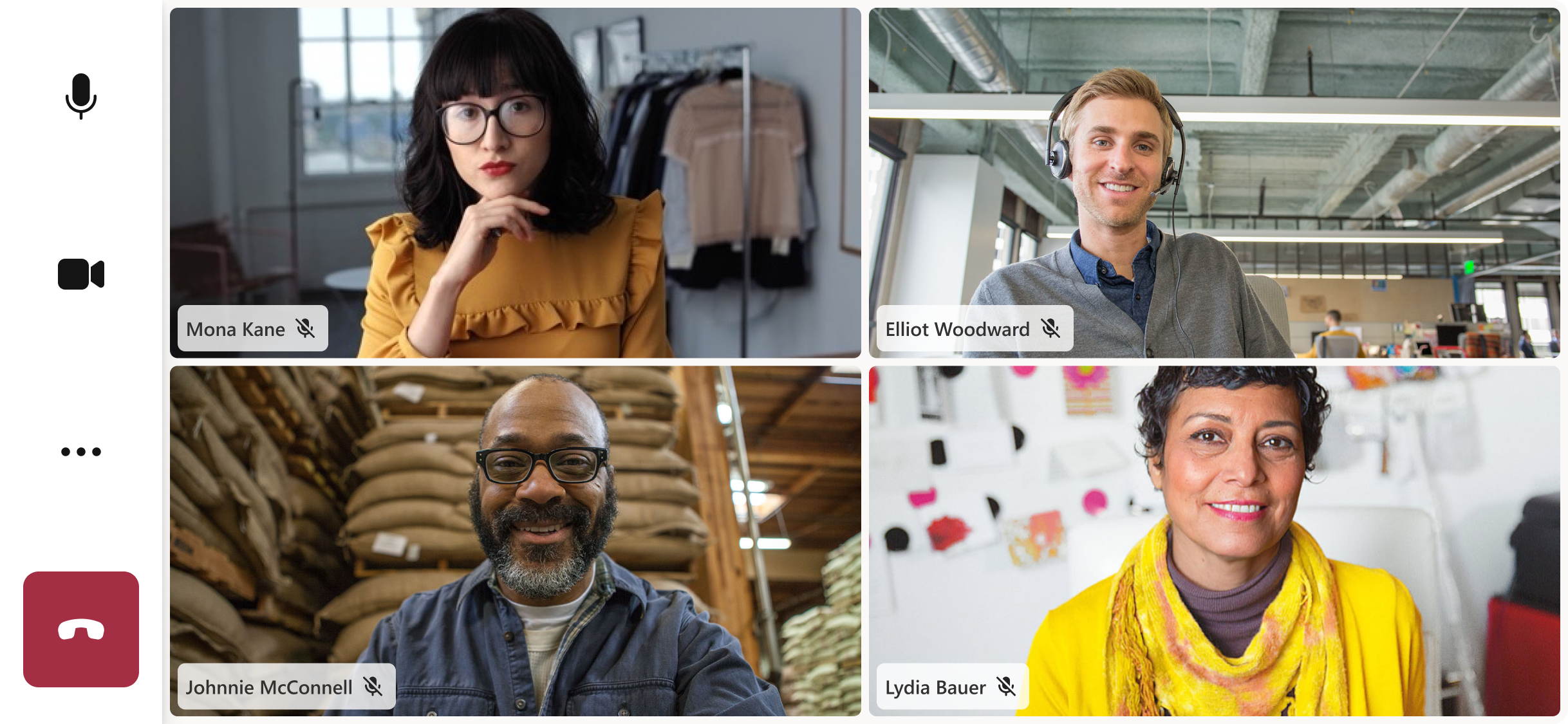 Mobile in landscape — layout reflow at wider aspect ratio
