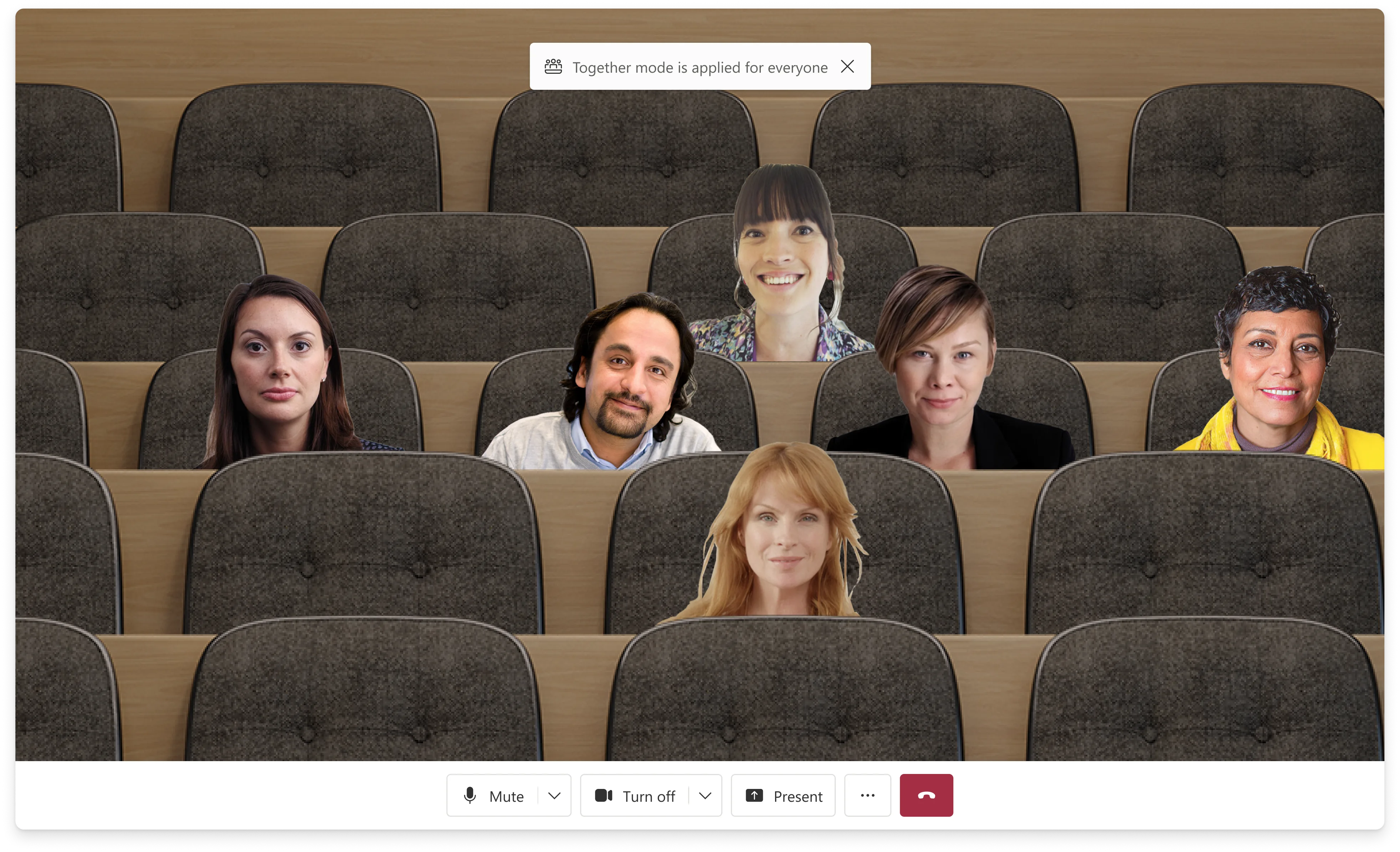 Together Mode — a structurally different prebuilt composite layout