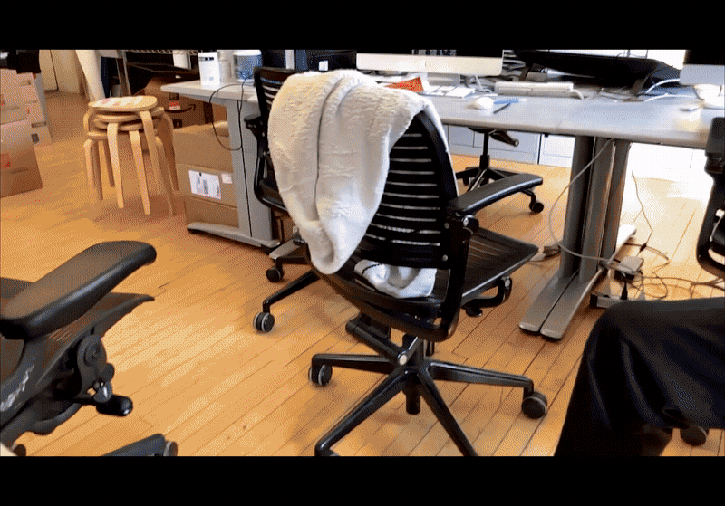 Animated AR prototype: image mapping with virtual content tracked to physical surface