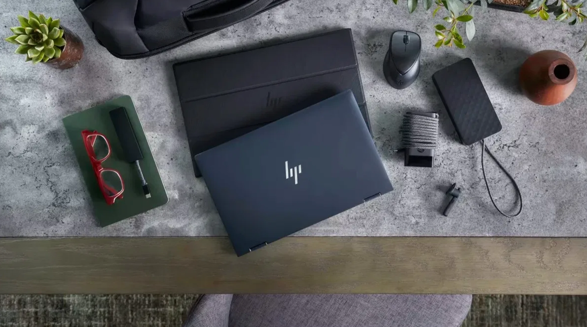 HP laptop representing the technology product context