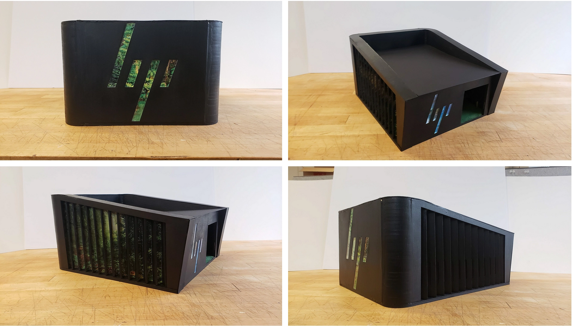 Physical model — interior layout