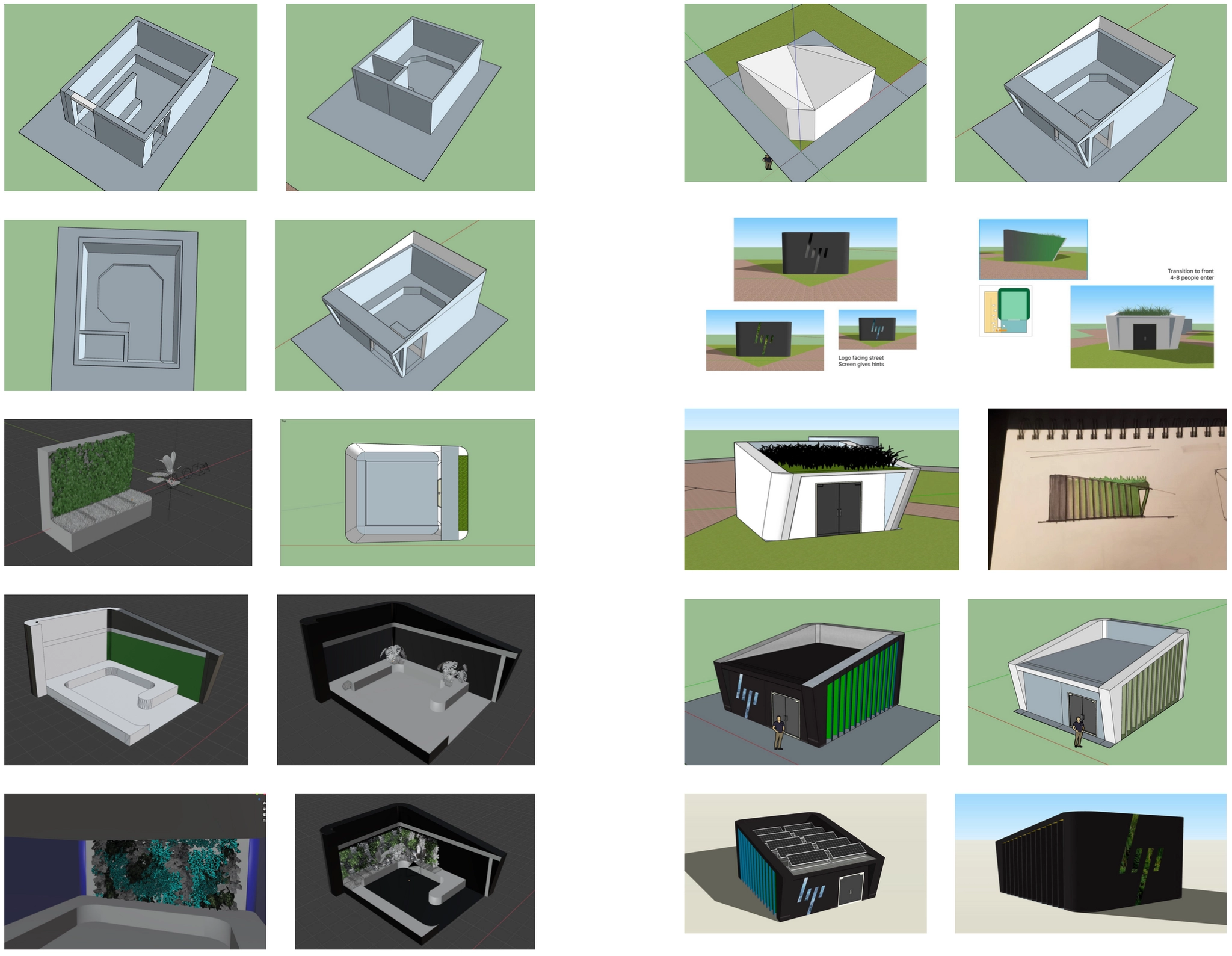 Interaction flowchart and early ideation